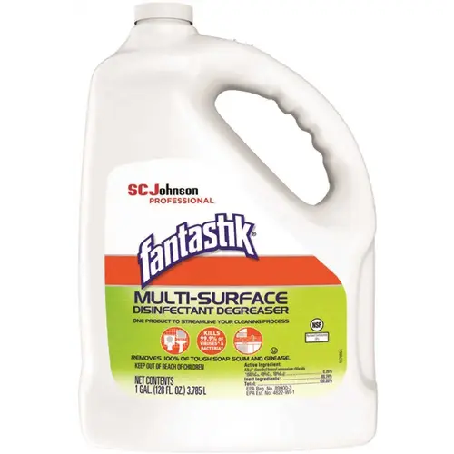 FANTASTIK 311930 1 Gallon Multi-Surface Disinfectant Degreaser - pack of 4