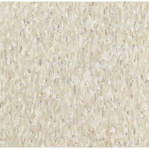 Armstrong 51836031 Floor Tile 12" W X 12" L Excelon Imperial Texture Shelter White / Gray Vinyl 45 sq f Shelter White / Gray