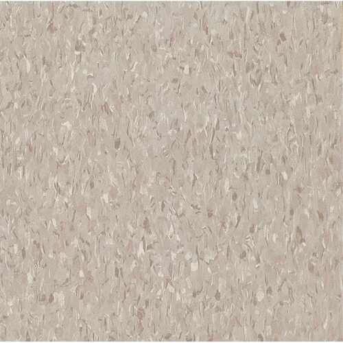Floor Tile 12" W X 12" L Excelon Imperial Texture Sterling Gray Vinyl 45 sq ft Sterling Gray