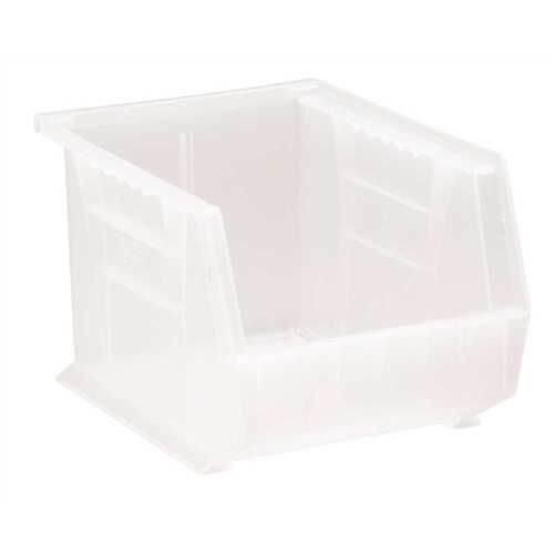 Storage Bin 8-1/4" W X 7" H Plastic 1 Clear Clear