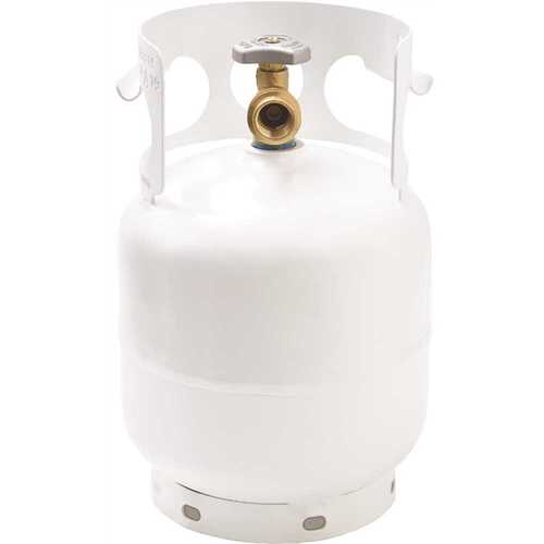 Flame King YSN5LB 5 lbs. Empty Propane Tank Cylinder with Overfill Protection Device