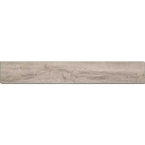 47 in. L x 7.2 in. W Gray Oak No Grout Vinyl Wall Tile (16.3 sq. ft./case) Grey