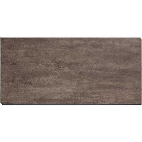 PALISADE 53500 23.23 in. L x 11.1 in. W Ashen Slate No Grout Vinyl Wall Tile (17.9 sq. ft./case) Grey