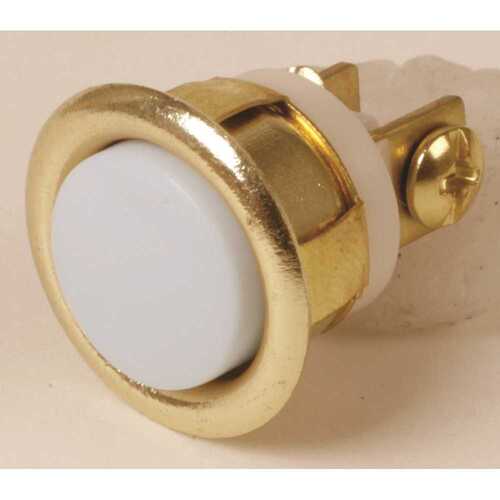 5/8" Lighted Flush Mount Door Chime Button