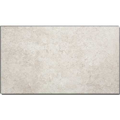 PALISADE 53007 25.6 in. L x 14.8 in. W Rain Cloud No Grout Vinyl Wall Tile (21 sq. ft./case) Grey