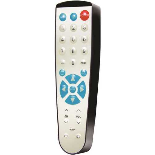 Clean Remote CR4 Remote Control For All Samsung and LG TVs. Full Function Remote Control. No Programming, Just Install Batteries