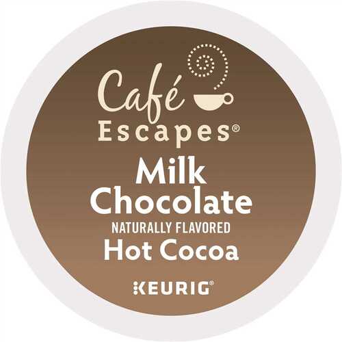 Keurig 5000330121-XCP4 K-Cup Pod, Milk Chocolate Flavor, Yes Caffeine Box - pack of 96