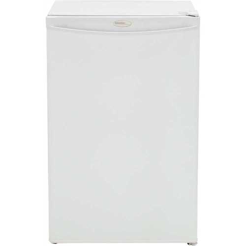 Designer Series Compact Refrigerator, 4.4 cu-ft Overall, White