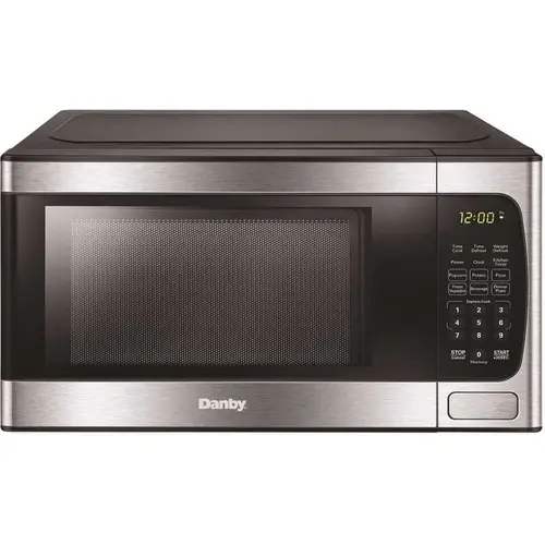 Danby Products DBMW0924BBS/DMW09 0.9 cu. ft. Countertop Microwave in Black and Stainless