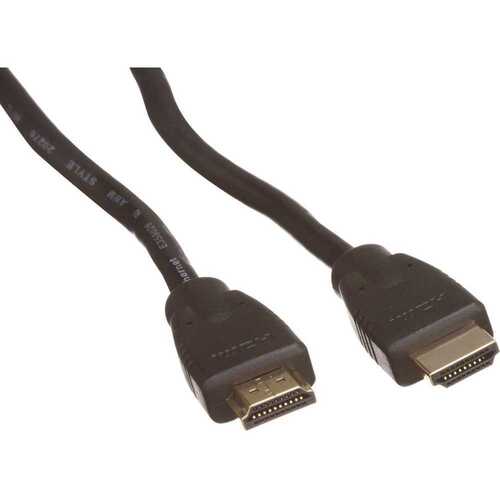 Zenith VH1006HD 6 ft. AV HDMI Cable Black