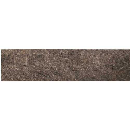 ACP A9084 23.6 in. x 5.9 in. Frosted Quartz Peel and Stick Stone Decorative Tile Backsplash
