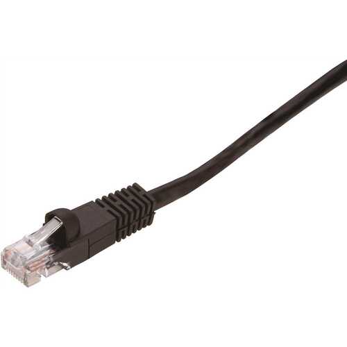 Network Cable, Cat6 Category Rating, RJ45, Black Sheath