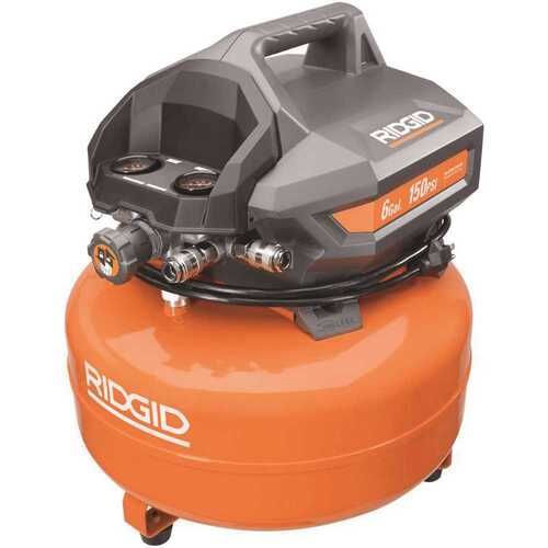 RIDGID OF60150HB 6 Gal. Portable Electric Pancake Air Compressor