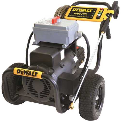 DEWALT DXPW3000E 3000 PSI 4.0 GPM Electric Cold Water Pressure Washer with 208/230V Induction Electric Motor