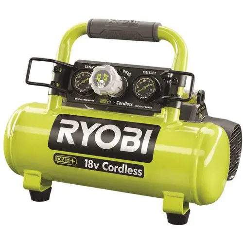 ONE+ 1 Gal. 120 PSI Portable 18V Horizontal Air Compressor ( 0.5 CFM at 90 PSI )