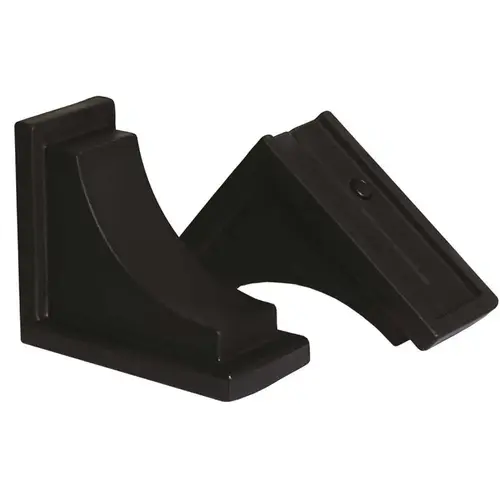 Mayne 4828-B Nantucket Black Polyethylene Decorative Corbel