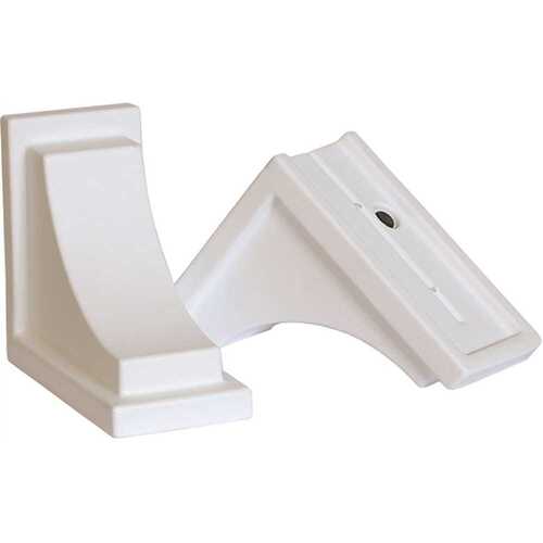 Nantucket White Polyethylene Decorative Corbel