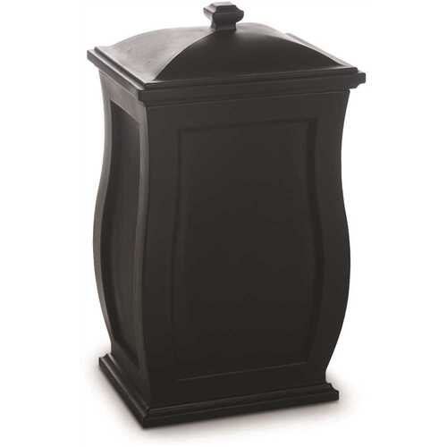 Mansfield 22 Gal. Polyethylene Black Storage Bin