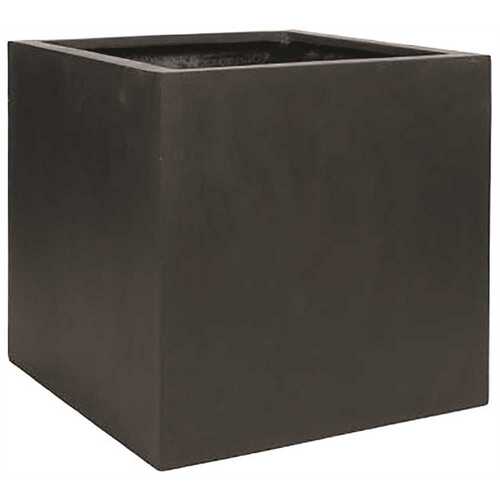 Vasesource FRBT1313WH Syrah 13 in. x 13 in. x 13 in. Opening White Round Bottom Fiberglass Planter