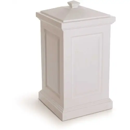 Bershire 45 Gal. Polyethylene White Storage Bin