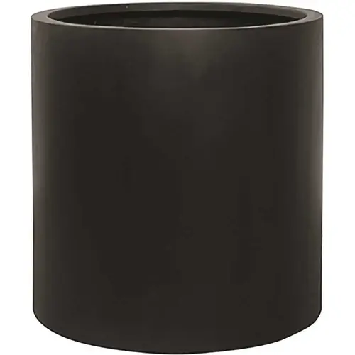 Cambridge 20 in. x 20 in. x 20 in. Black Fiberstone Planter