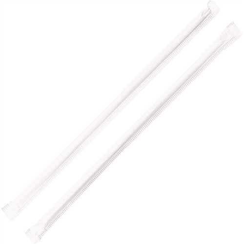 Jumbo Translucent Straight Straws