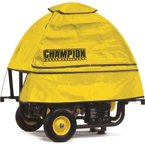 Champion Power Equipment 100376 Storm Shield Severe Weather Portable Generator Cover by GenTent for 3000 to 10,000-Watts Generators