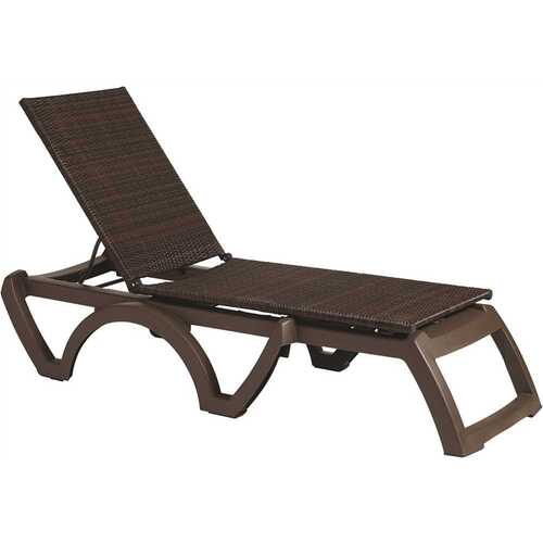 Java Wicker Outdoor Chaise Lounge