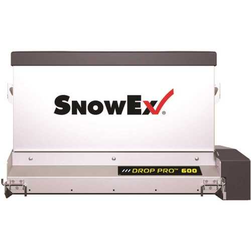 SnowEx 87635 Drop Pro Stainless Steel Spreader, 6.0 cu.ft