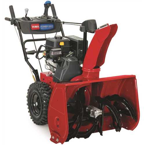 Toro 38838 Power Max HD 828 OAE 28 in. 252 cc Two-Stage Gas Snow Blower with Electric Start, Triggerless Steering and Headlight