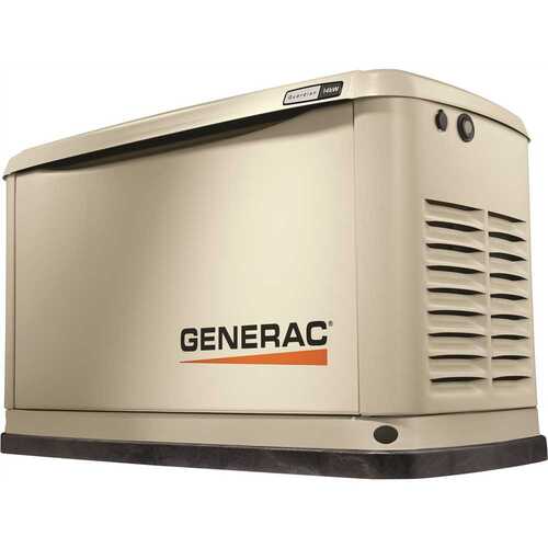 Generac 7223 Guardian 14,000-Watt Air-Cooled Whole House Generator with Wi-Fi Gray