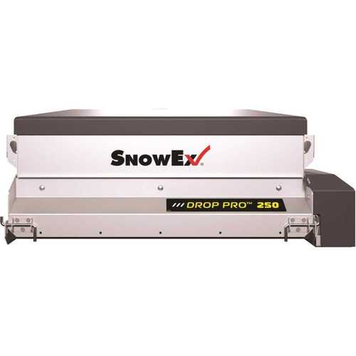 SnowEx 87535 Drop Pro Stainless Steel Spreader, 2.5 cu.ft