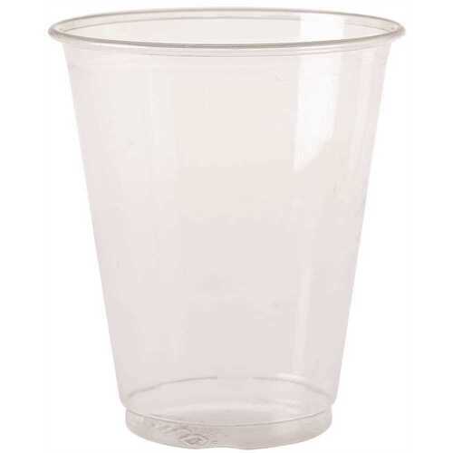 SOLO INC TP16D 16 oz. Ultra-Clear Tall PET Plastic Cold Drink Cups with Flush Fill