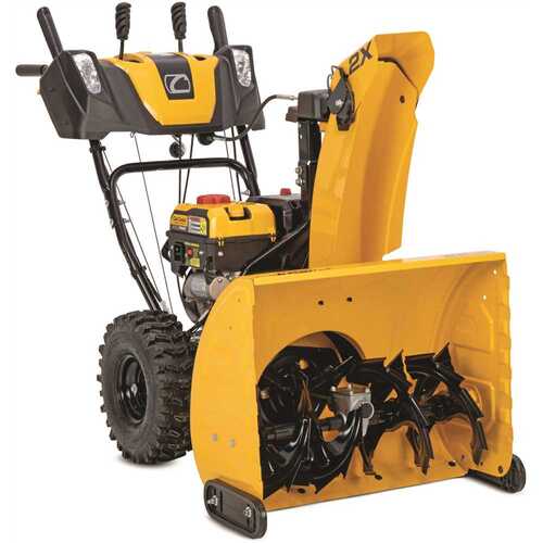 2X 26 in. 243cc IntelliPower Two-Stage Electric Start Gas Snow Blower with Power Steering and Steel Chute