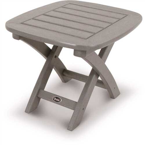 Yacht Club 21 in. x 18 in. Stepping Stone Patio Side Table