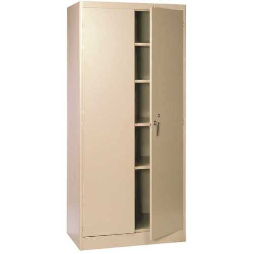 LYON WORKSPACE PRODUCTS 1081 1000 Series 36 in. x 18 in. x 78 in. Steel Storage Cabinet
