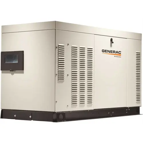 25,000-Watt 120-Volt/240-Volt Liquid Cooled Standby Generator 3-Phase with Aluminum Enclosure Gray