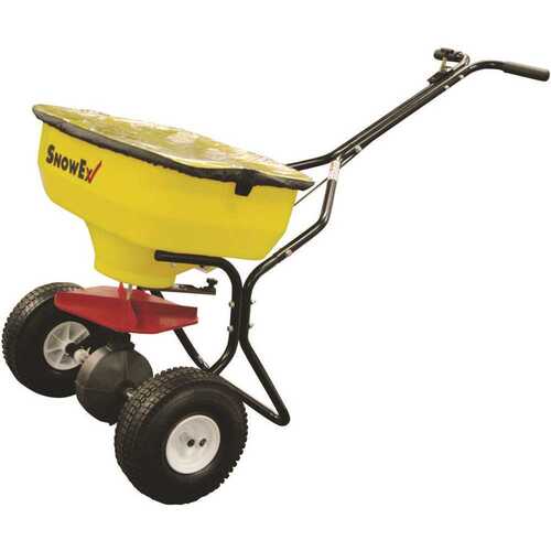 SnowEx SP-65 100 Pound Capacity Walk Behind Broadcast Spreader