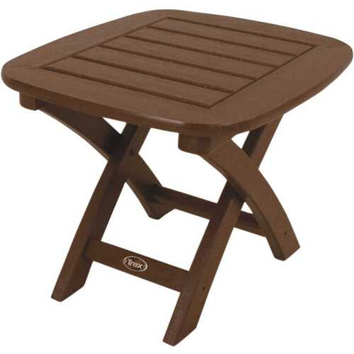 Trex Outdoor Furniture TXNSTVL Yacht Club 21 in. x 18 in. Vintage Lantern Patio Side Table