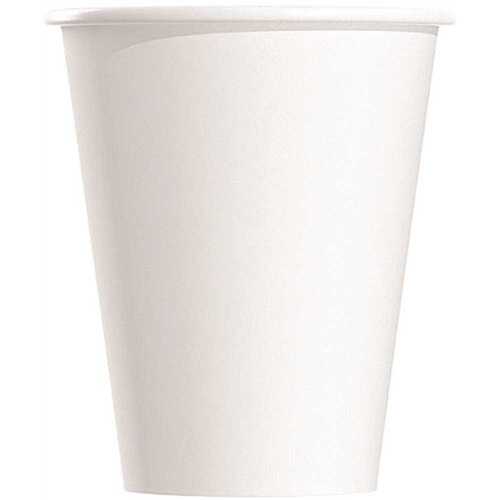 SOLO INC 378W-2050 8 oz. White Paper Hot Cup