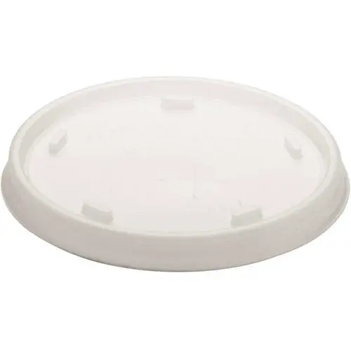 DART 8SL Translucent Straw Slotted Lid White - pack of 1000