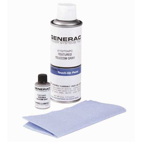 Generac 5654 Gray Paint Kit for Air-Cooled Whole House Generators (2007 Model Line-Up)