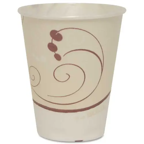 DART SCCR9NSYM Waxed Paper Cold Cups, 9 oz., Symphony Design - pack of 2000