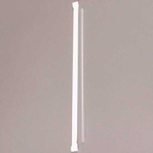 Primesource Building Products 76009702 Clear Giant Straw 10.25 in. Paper Wrapped Boxed - pack of 2000