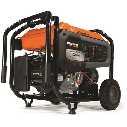 8000-Watt Electric Start Gas-Powered Portable Generator with CO-Sense CARB Orange