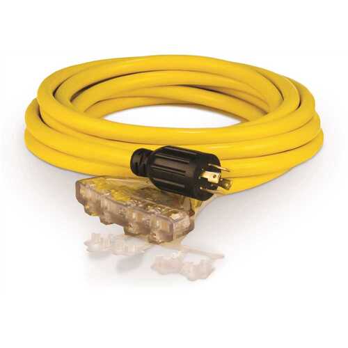 25 ft. 30 Amp 240-Volt Generator Power Cord