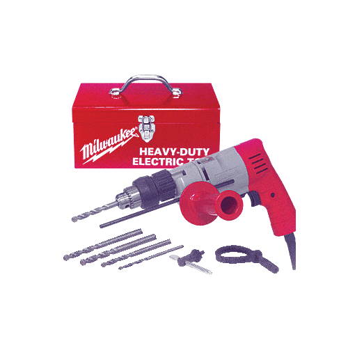 3/8" Heavy Duty Hammer Drill Kit