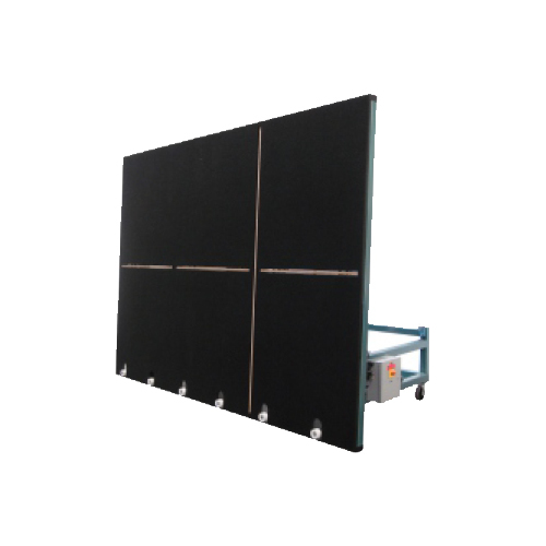 FHC CBT2522 FHC 9' x 12' HD Hydraulic Assist TiltTop Carpeted Glass