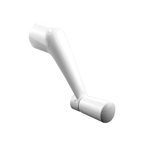 FHC H3713 FHC 3/8" Bore White Casement Operator Crank Handle