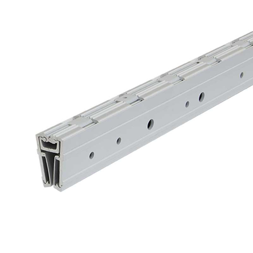 Full Surface Mounted Continuous Hinge 83" Heavy-Duty for 1-3/4" Thick Door - Clear Anodized